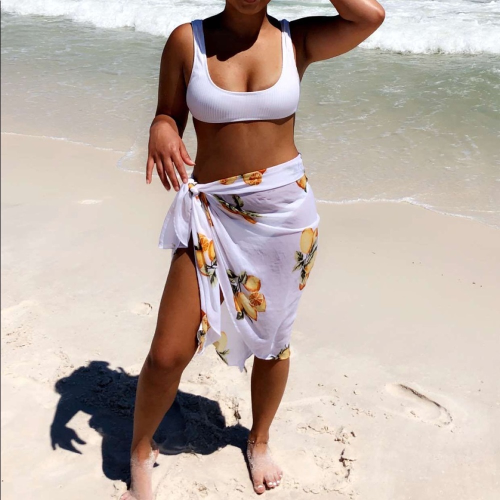 See through lemon cover up